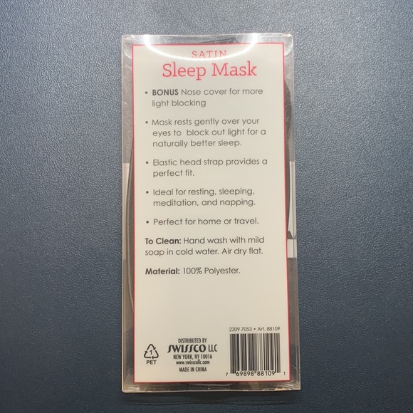 Satin Sleep Mask - Picture 2 of 2